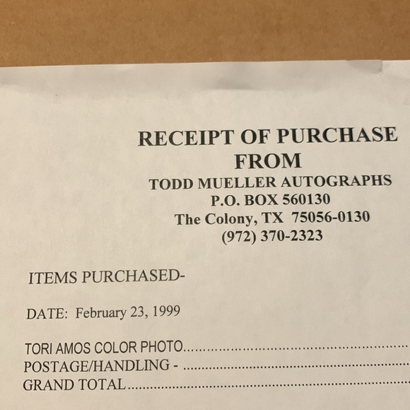 Vintage Rare find autographed Photo - Picture 2 of 5